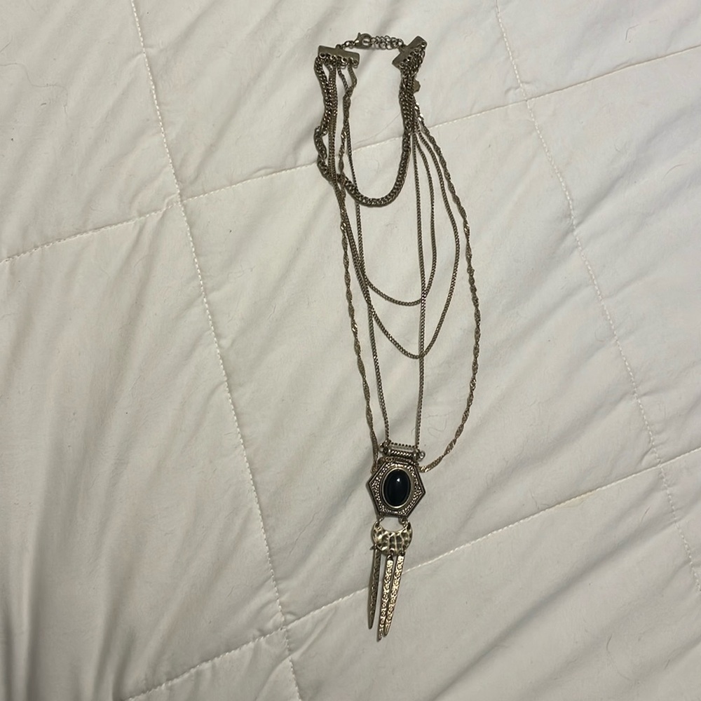 Multi layered necklace